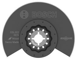 Bosch OSL312 3-1/2 In. Starlock® Oscillating Multi Tool High-Carbon Steel Segmented Saw Blade