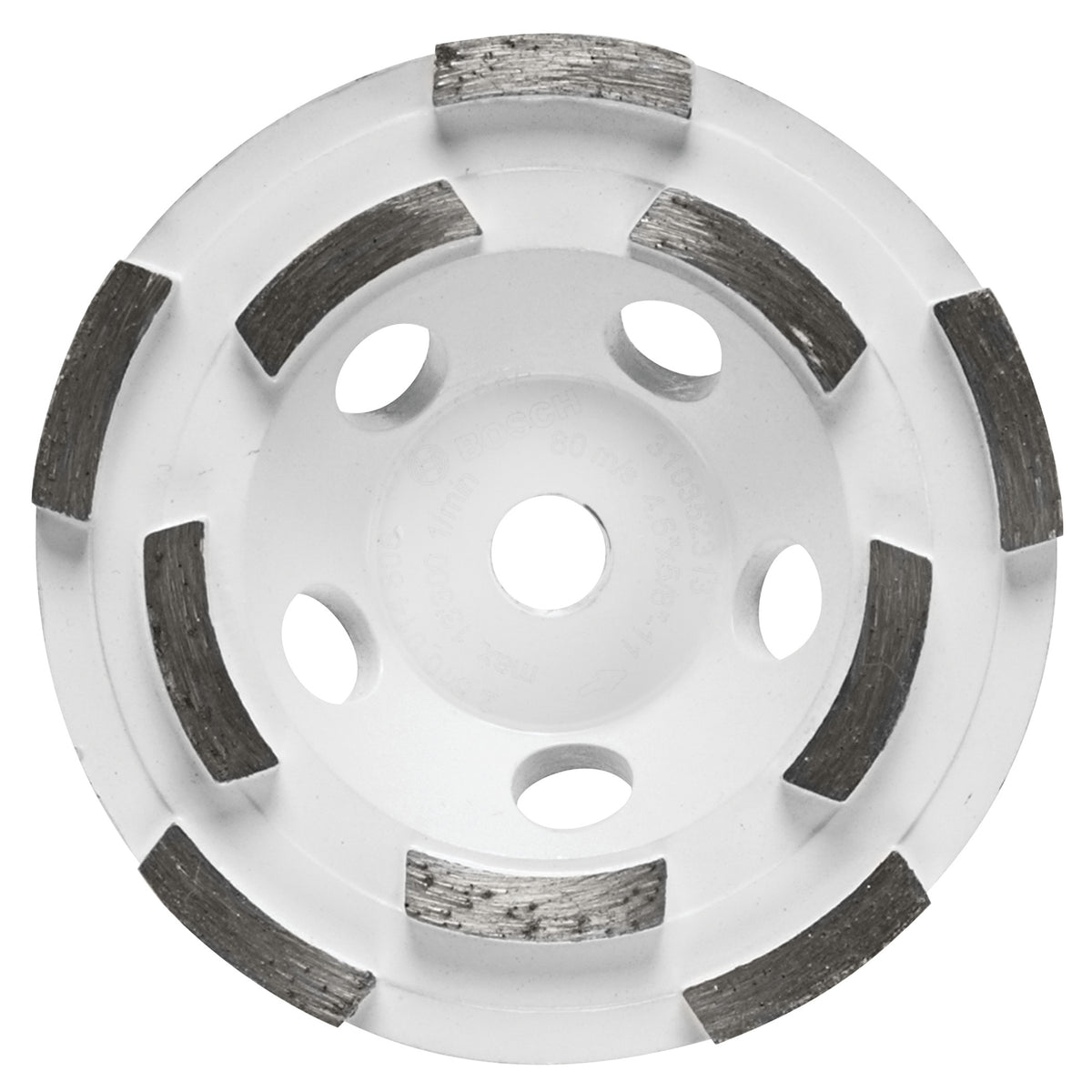 Bosch DCDR04502 4-1/2 In. Double Row Hubbed Diamond Cup Wheel