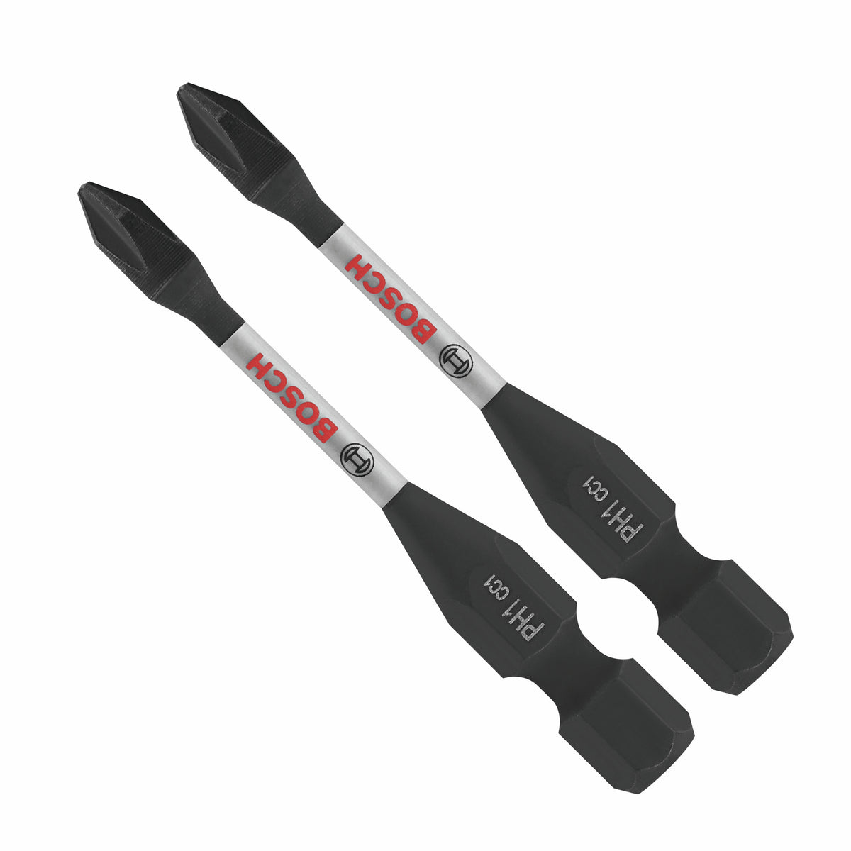 Bosch ITDPH1202 2 pc. Driven 2 In. Impact Phillips® #1 Power Bits