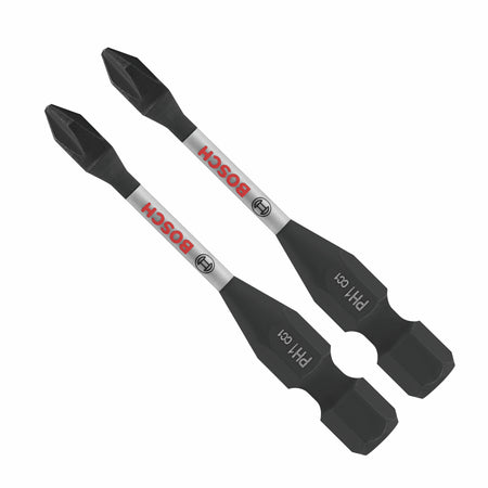 Bosch ITDPH1202 2 pc. Driven 2 In. Impact Phillips® #1 Power Bits
