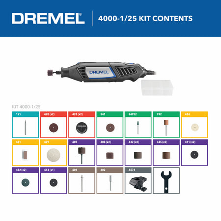 Dremel 4000-1/25 4000 Corded Rotary Tool
