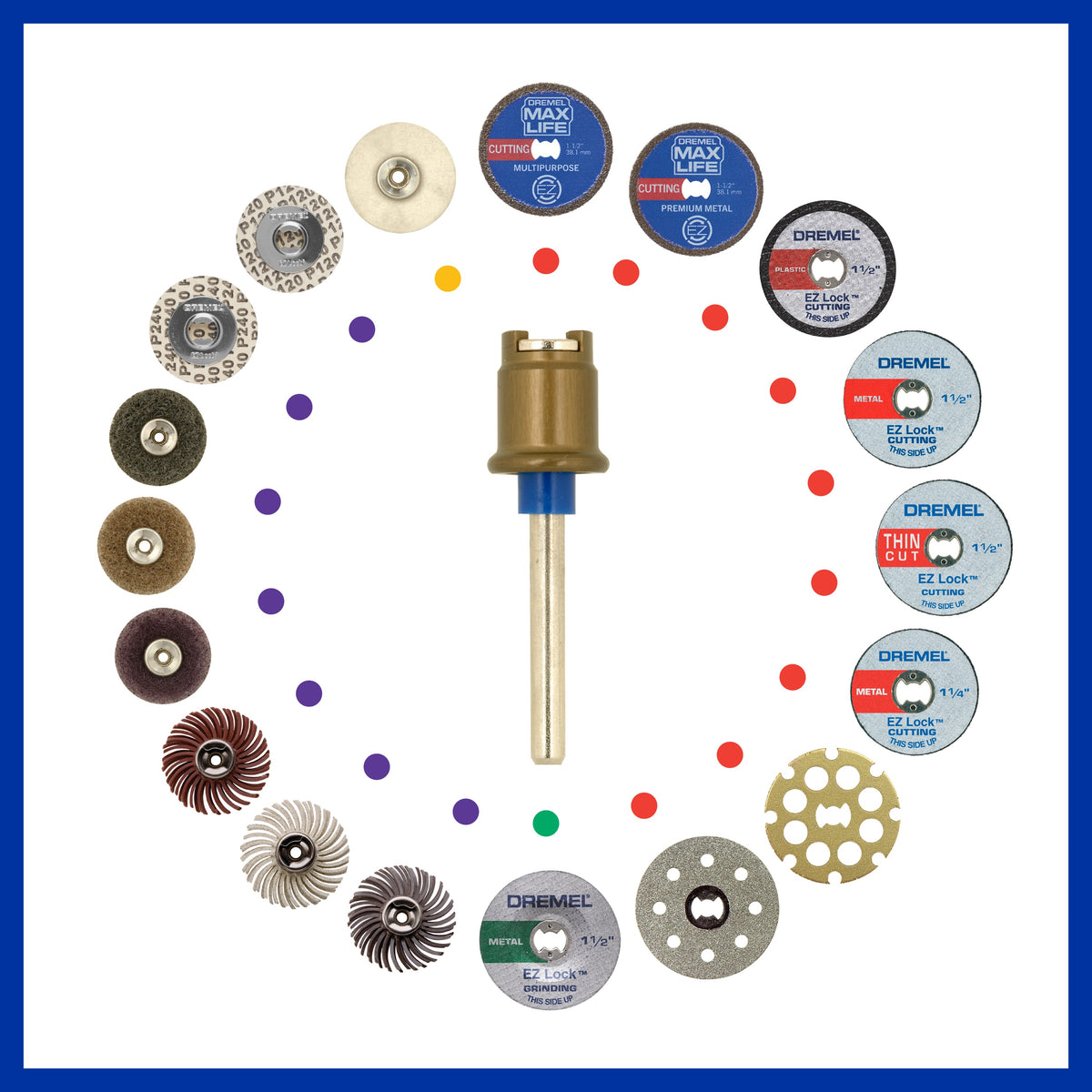 Dremel EZ402 EZ Lock™ Mandrel