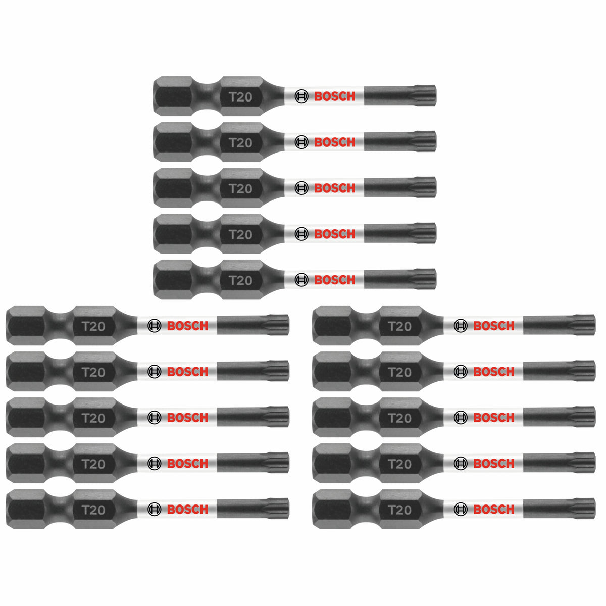 Bosch ITT20215 15 pc. Impact Tough™ 2 In. Torx® #20 Power Bits