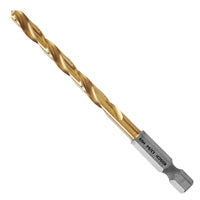 Bosch TI4140IM 12 pc. 13/64 In. Impact Tough™ Titanium Nitride Coated Drill Bits