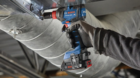 Bosch GXL18V-240B22 18V 2-Tool Combo Kit with 1/2 In. Hammer Drill/Driver, Two-In-One 1/4 In. and 1/2 In. Bit/Socket Imp