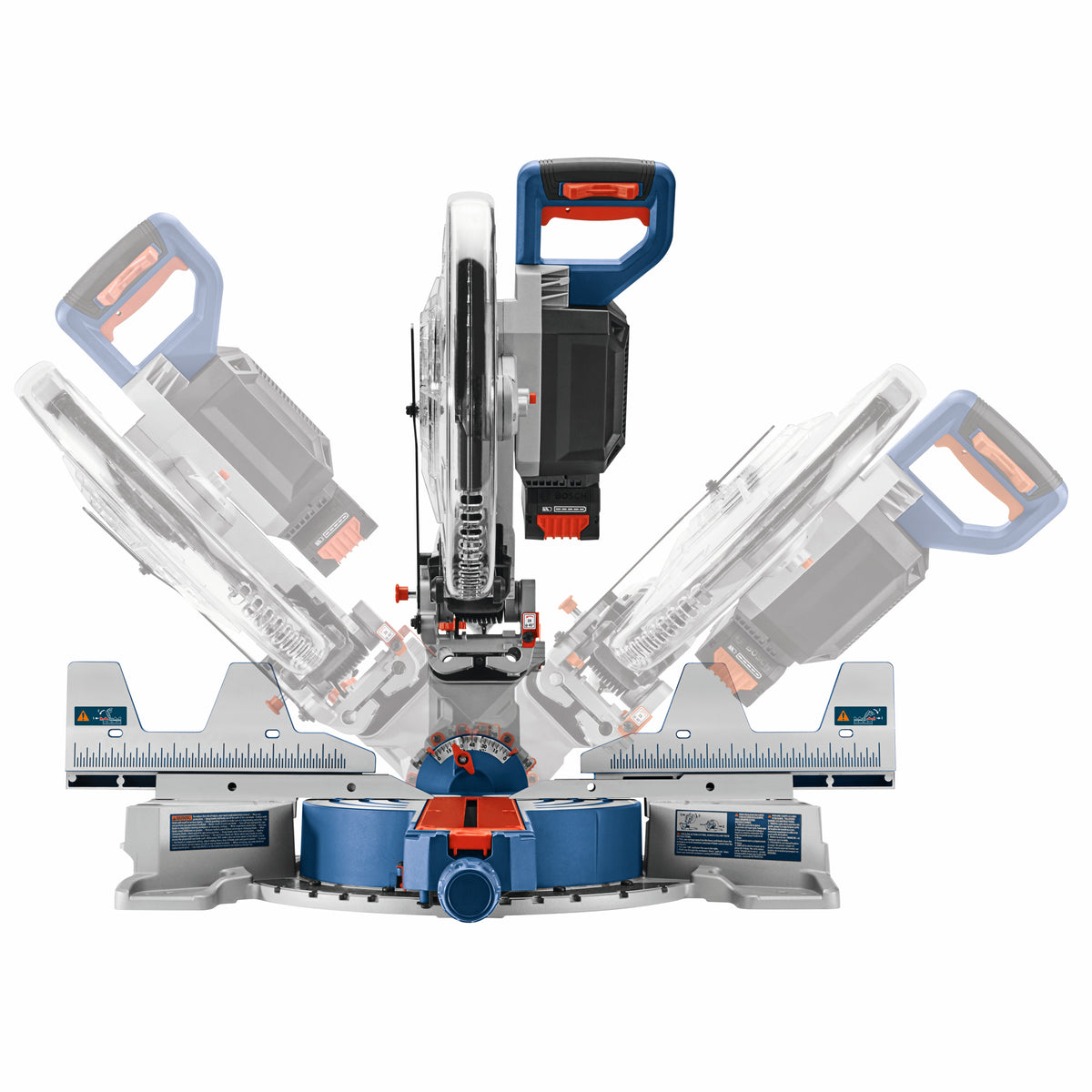 Bosch GCM18V-12SDN14 PROFACTOR™ 18V 12 In. Dual-Bevel Slide Miter Saw Kit with (1) CORE18V® 8 Ah High Power Battery