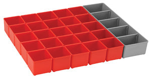 Bosch ORG53-RED 26 pc. Organizer Insert Set for L-Boxx System