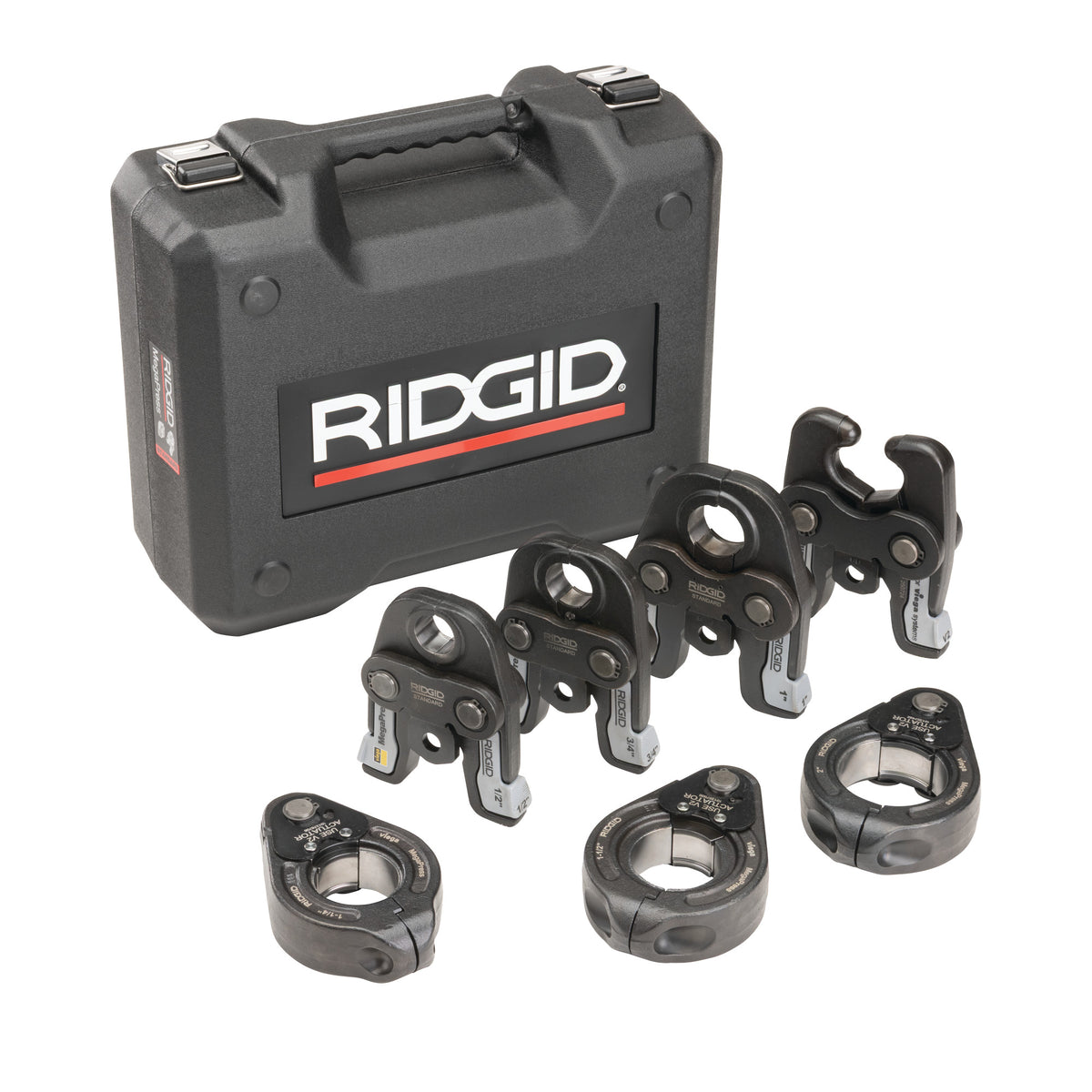 RIDGID 48553 1/2" to 2" MegaPress Kit