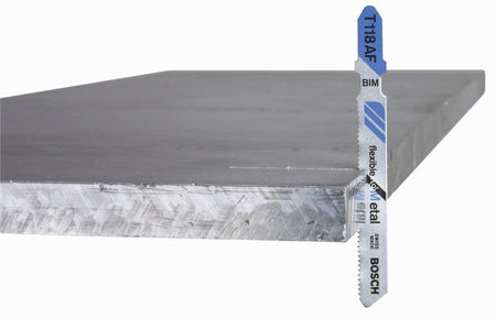 Bosch T118B3 3 pc. 3-5/8 In. 11-14 TPI Basic for Metal T-Shank Jig Saw Blades