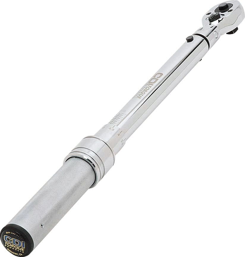 CDI Torque 802MFRFMHSS 3/8" Drive Micrometer Adjustable Torque Wrench, Flex Head (10-80 ft-lb)