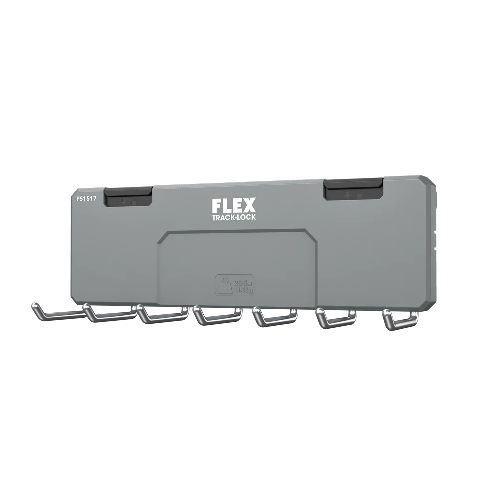 FLEX FS1517 TRACK-LOCK 7-Straight Hook Rack