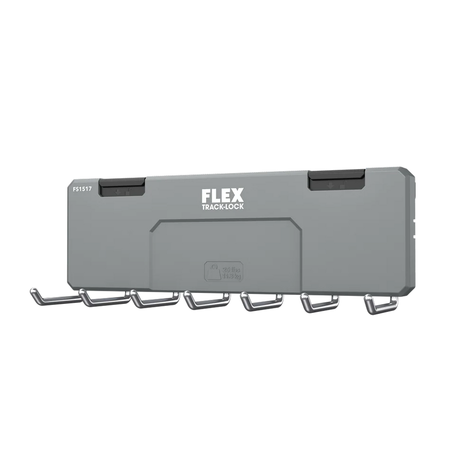 FLEX FS1517 TRACK-LOCK 7-Straight Hook Rack
