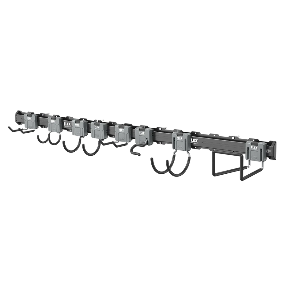 FLEX FSM1502-10 TRACK-LOCK 10-Pc. All Purpose Wall Storage Set