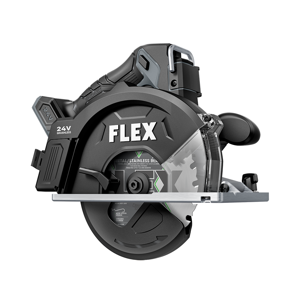FLEX FX2461-Z 24V 5-7/8” Metal Cutting Circular Saw - Bare Tool