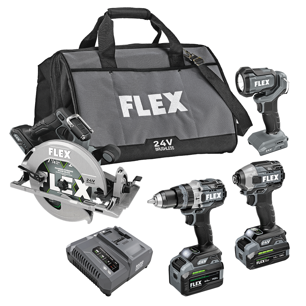 FLEX FXM403-2G 4 Tool Combo Kit