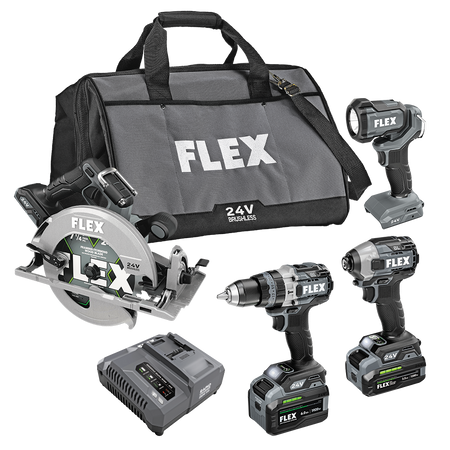 FLEX FXM403-2G 4 Tool Combo Kit