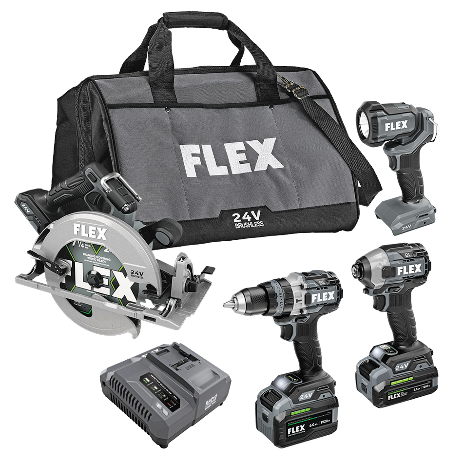 FLEX FXM403-2G 4 Tool Combo Kit