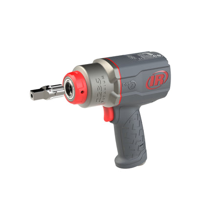 Ingersoll Rand DXS2 1/2" Air Impact Wrench, Quiet, 1500 ft-lb Torque, Titanium Hammercase, Pistol – 2236QTIMAX