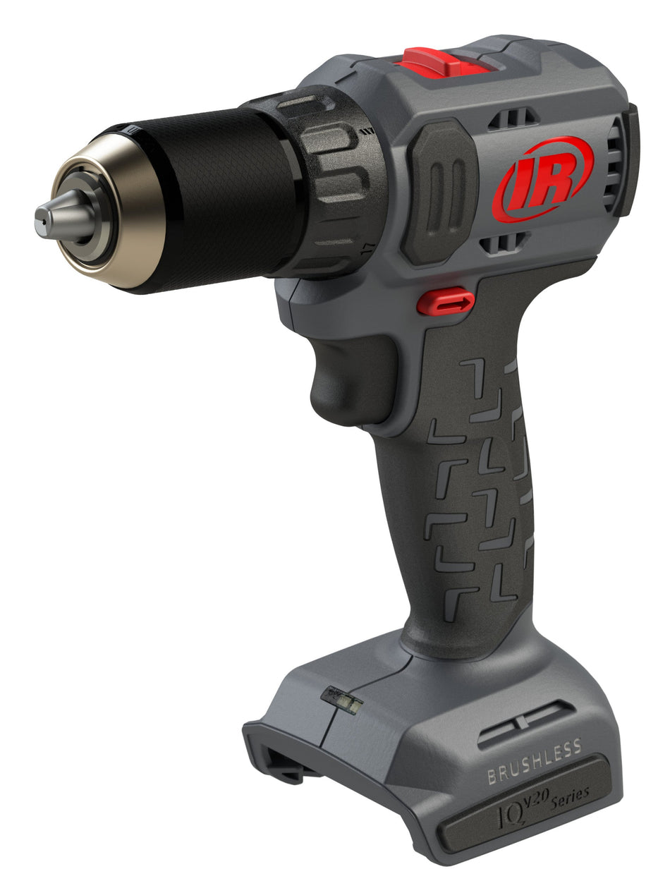 Ingersoll Rand 1/2" 20V Cordless Compact Drill Driver Bare Tool, 450 in-lb Torque, Keyless Chuck, Pistol Grip – D3141