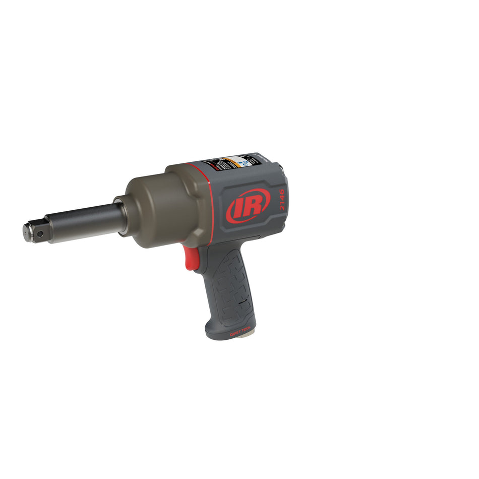 Ingersoll Rand 3/4" Air Impact Wrench, 3" Ext Anvil, Quiet, 2,000 ft-lb Torque, Friction Ring-Thru-hole Retainer – view 2