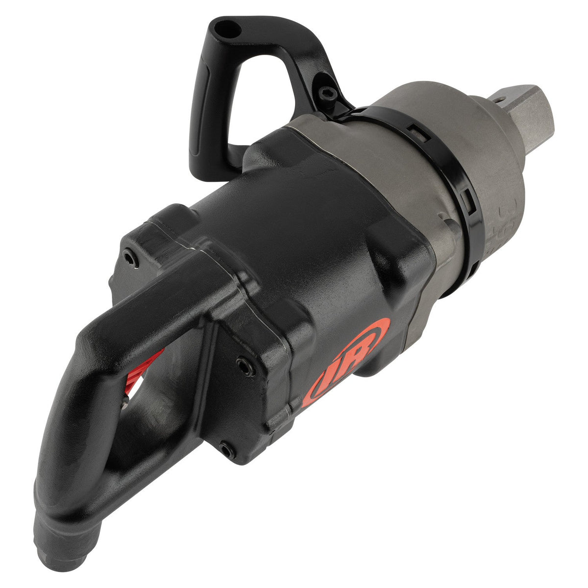 Ingersoll Rand 1-1/2" Air Impact Wrench, 5450 ft-lb Torque, Titanium Hammercase, Thru-hole Retainer, D-Handle Inside – view 2