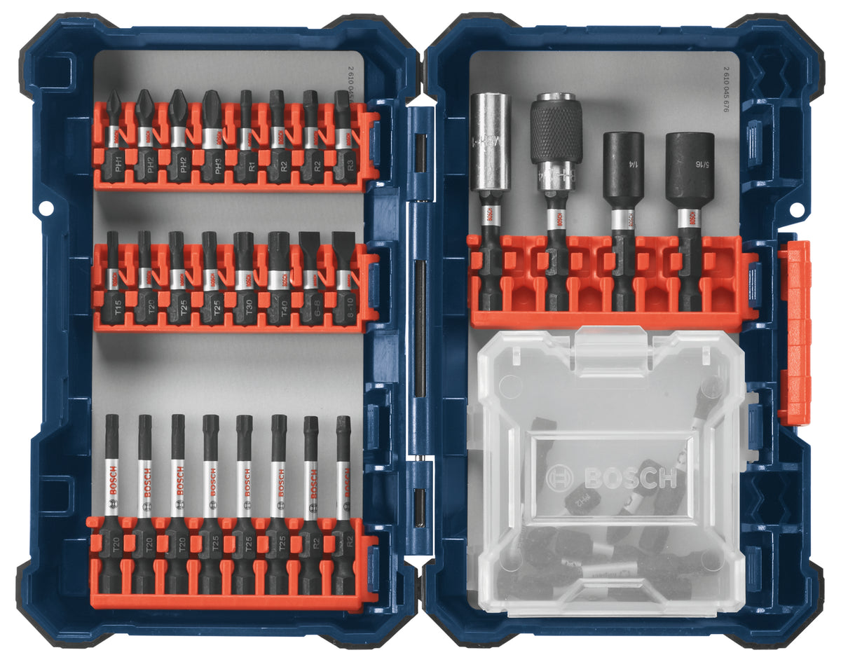 Bosch SDMS38 38 pc. Impact Tough™ Screwdriving Custom Case System Set