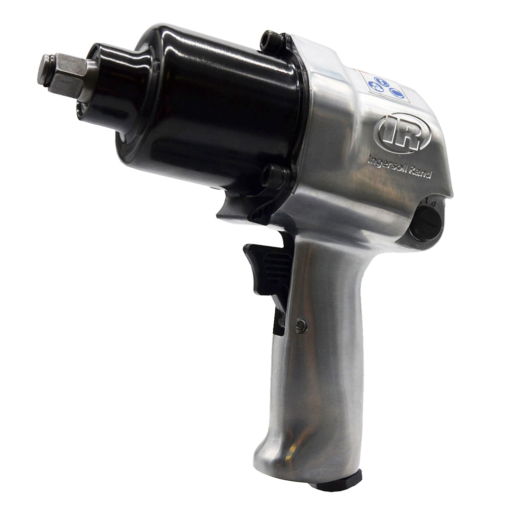 Ingersoll Rand 1/2" Air Impact Wrench, Super Duty, 500 ft-lb Torque, Friction Ring Retainer, Pistol – 244A