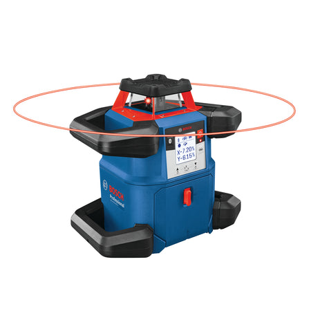 Bosch GRL4000-80CHVK 18V REVOLVE4000 Connected Self-Leveling Horizontal/Vertical Rotary Laser Kit with (1) CORE18V® 4 Ah