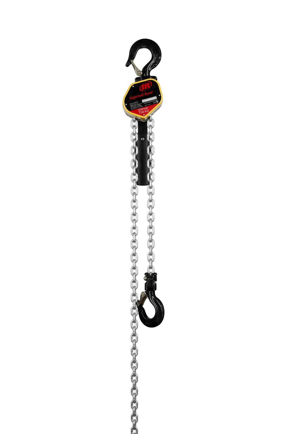 Ingersoll Rand Manual Hoist, .75 Ton Capacity, 5ft Lift – KX075-5