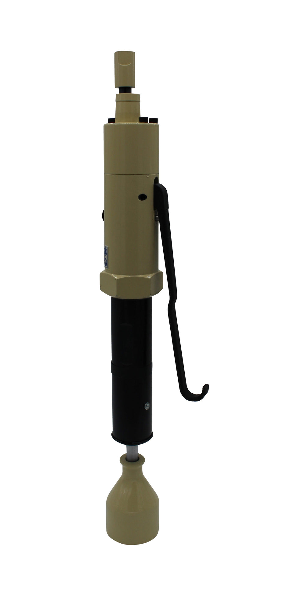 Ingersoll Rand Pneumatic Bench Sand Rammer, 2-1/2" Round Malleable Butt, 2.5" Stroke, 1" Bore – 130A1M – view 2