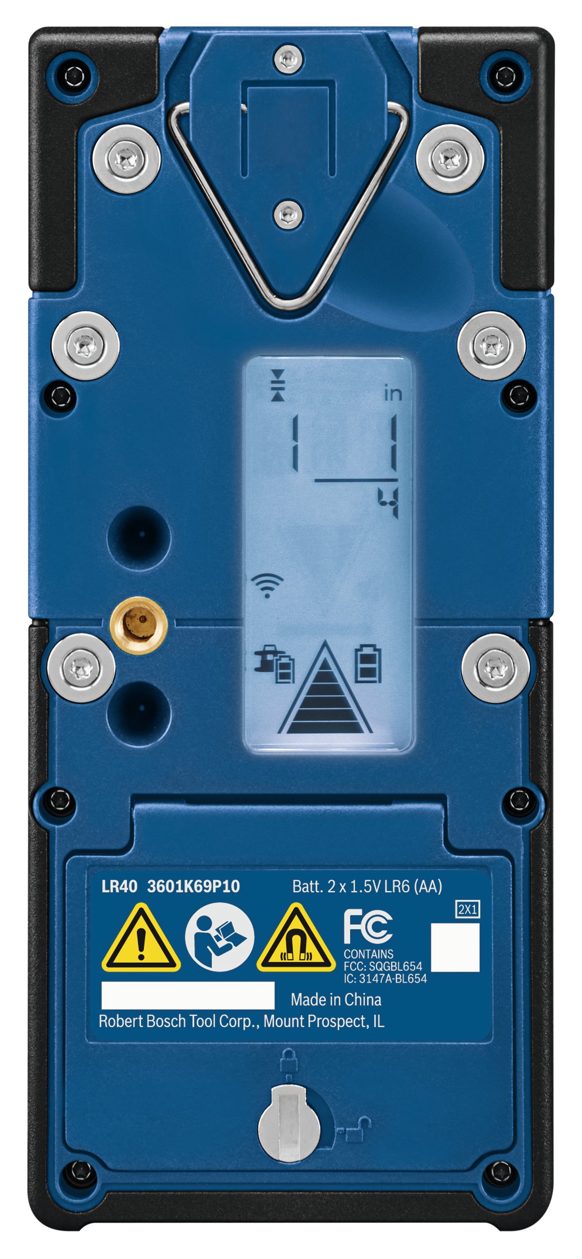 Bosch LR40 2,000 Ft. Red-Beam Rotary Laser Receiver