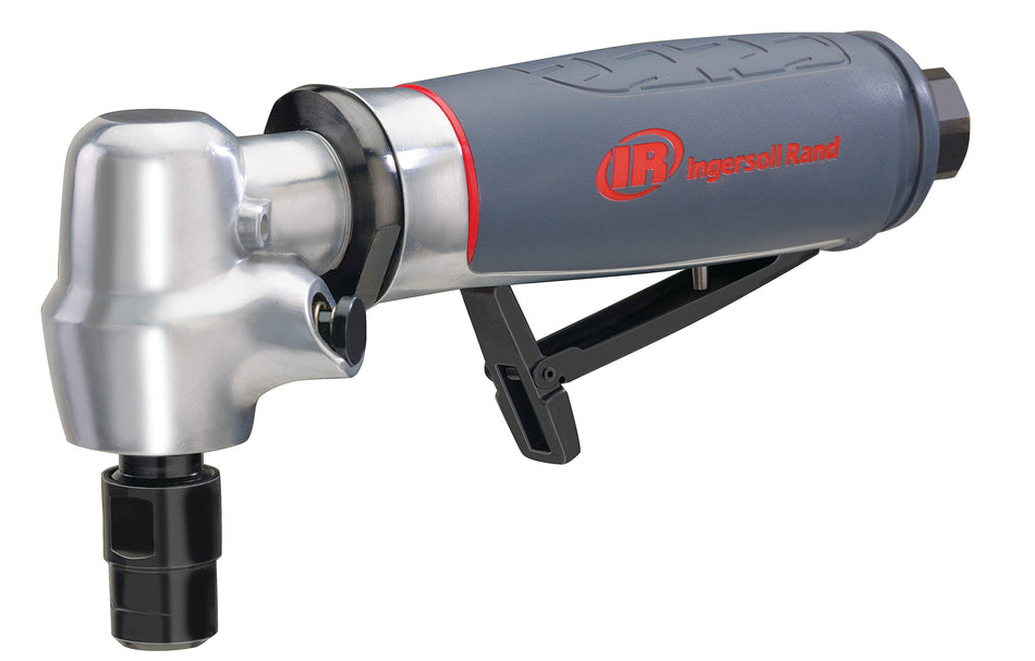Ingersoll Rand Angle Air Die Grinder, 12,000 RPM, 0.4 HP, 1/4" Collet, Rear Exhaust – 5104MAX