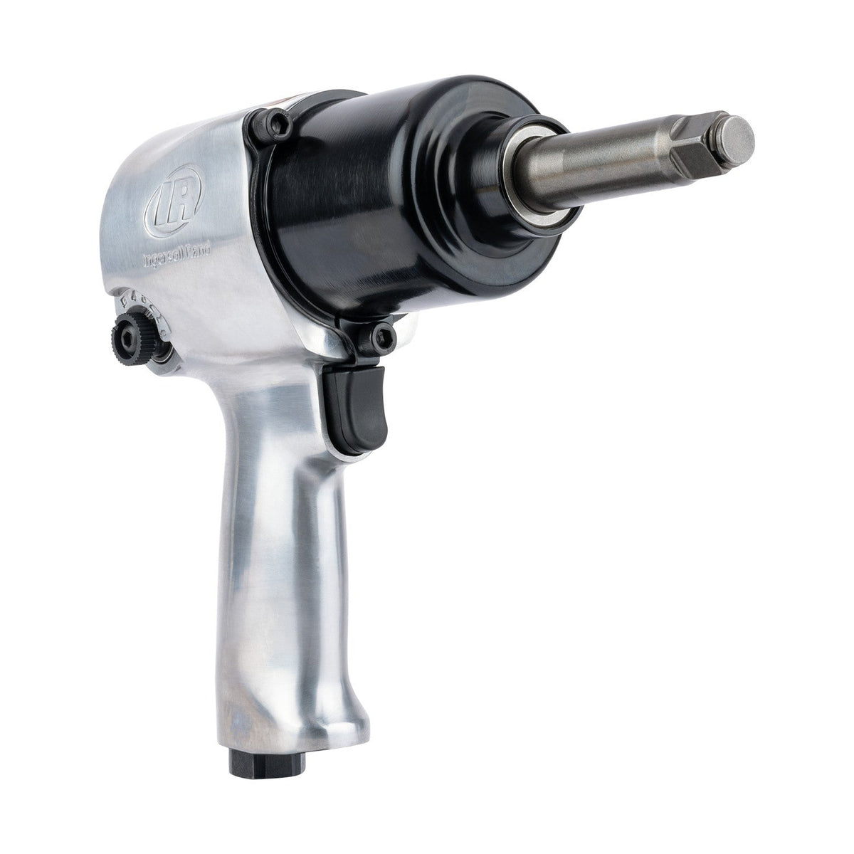 Ingersoll Rand 1/2" Air Impact Wrench, 2" Ext Anvil, Super Duty, 600 ft-lb Torque, Friction Ring Retainer, Pistol – view 3