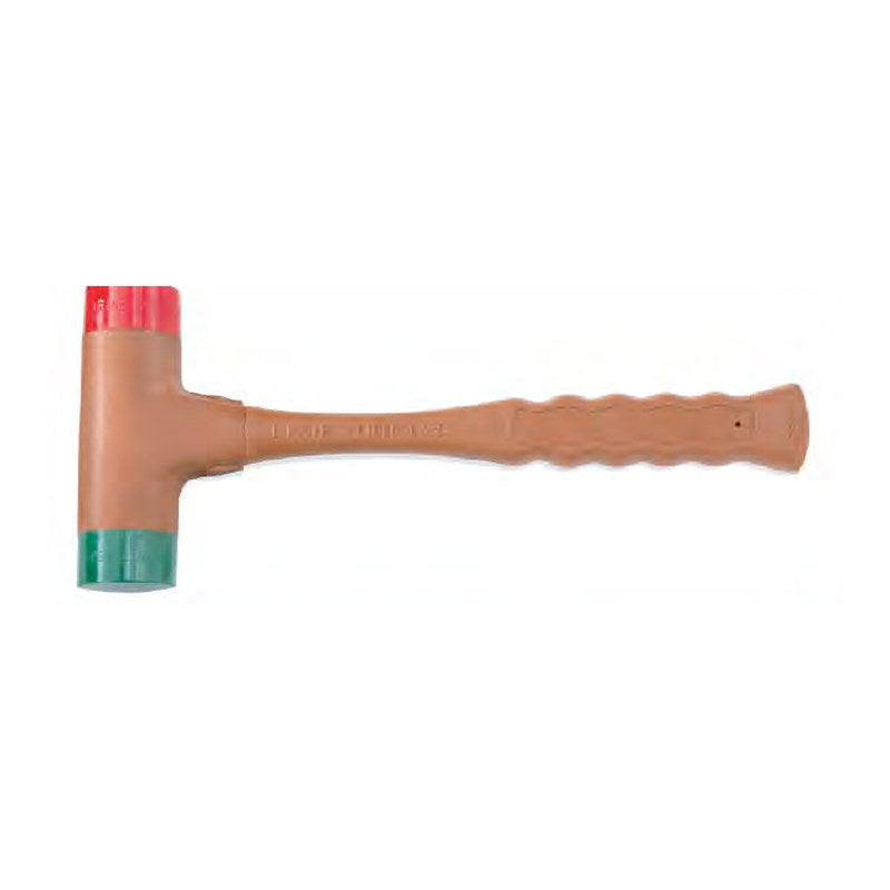 Lixie Spark-Resistant Aluminum Dead Blow Mallet, Fiberglass Handle - Aluminum
