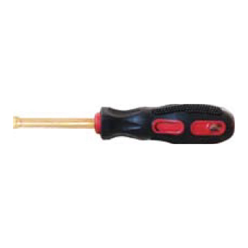 HARDY Non-Sparking 1/4" Drive Handle, Screwdriver Style - Aluminum Bronze