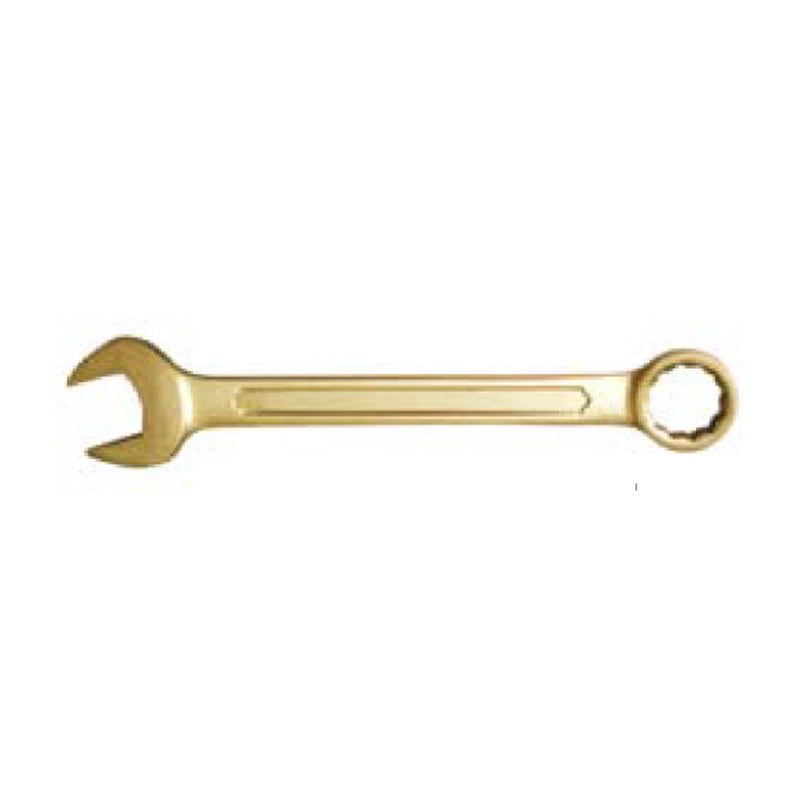 HARDY Non-Sparking Combination Wrench, Offset, Inch (DIN 3113) - Aluminum Bronze
