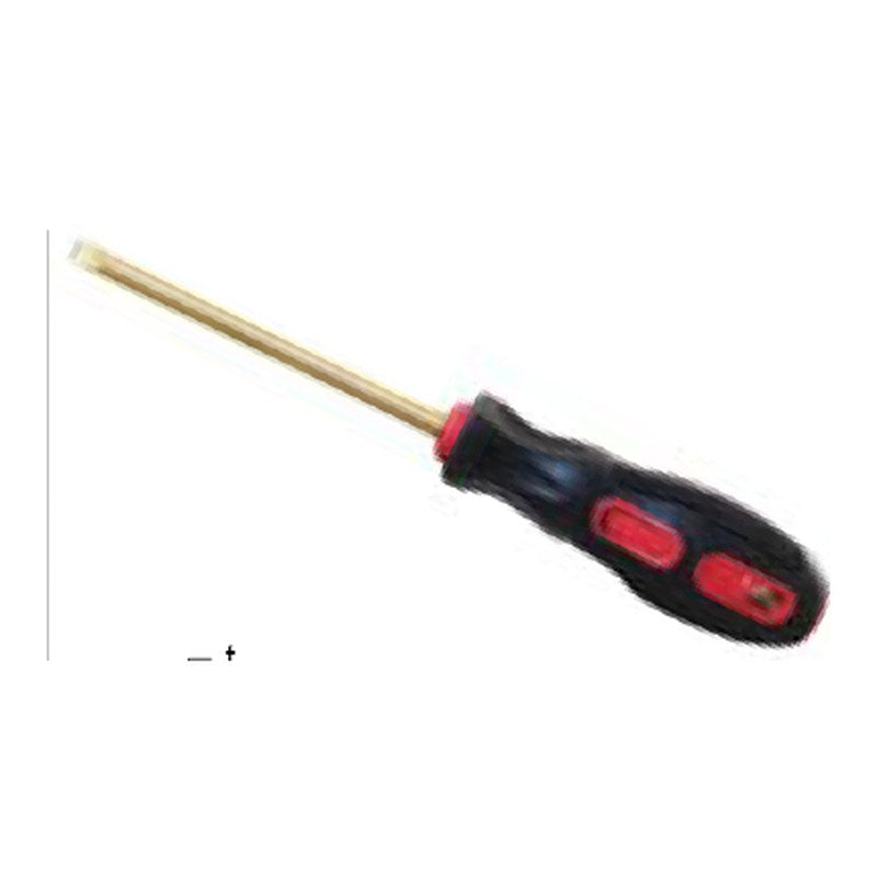 HARDY Non-Sparking Electrician Screwdriver, Slotted - Aluminum Bronze