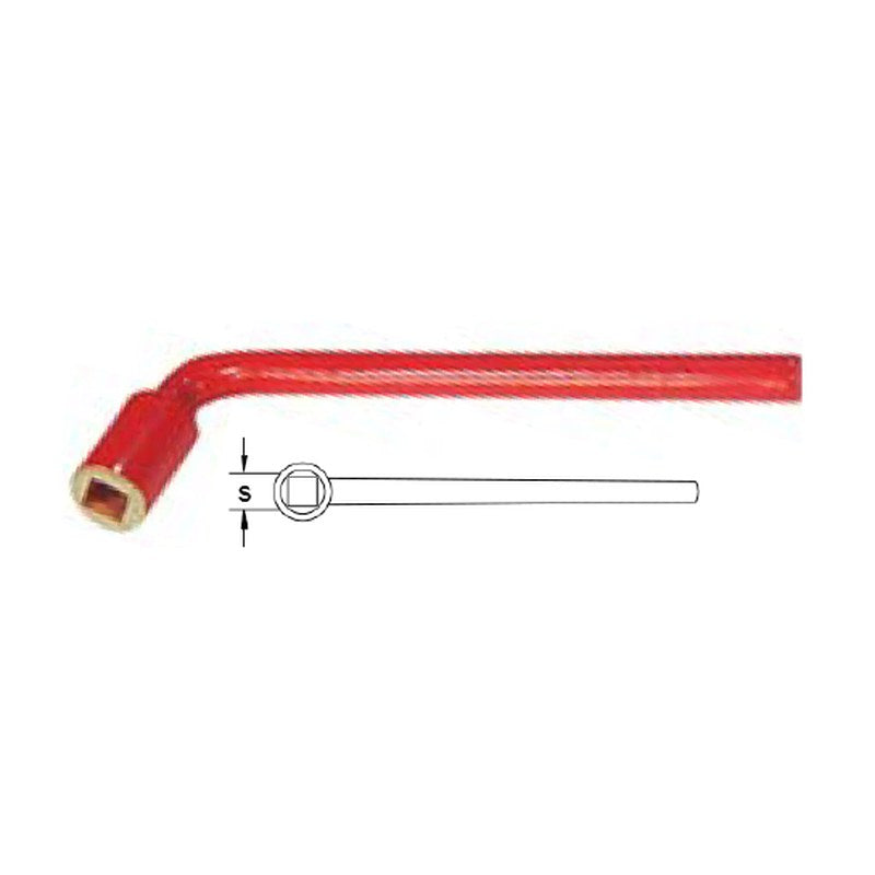 HARDY Non-Sparking Oxygen Bottle Wrench - Aluminum Bronze