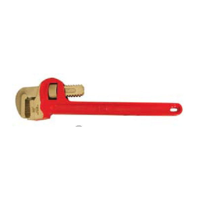 HARDY Non-Sparking Pipe Wrench, American Type - Aluminum Bronze