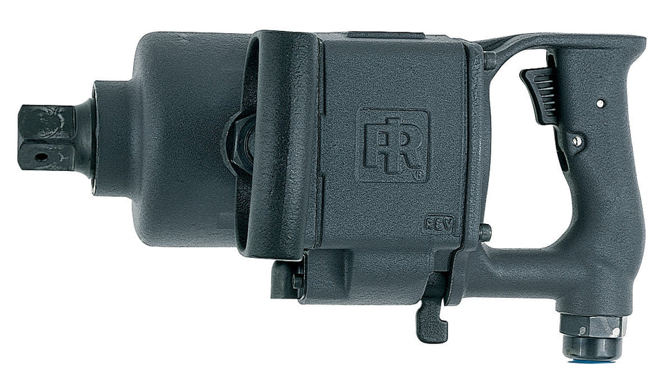 Ingersoll Rand 1" Air Impact Wrench, Super Duty, 1600 ft-lb Torque, Thru-hole Retainer, D-Handle Inside Trigger – 280