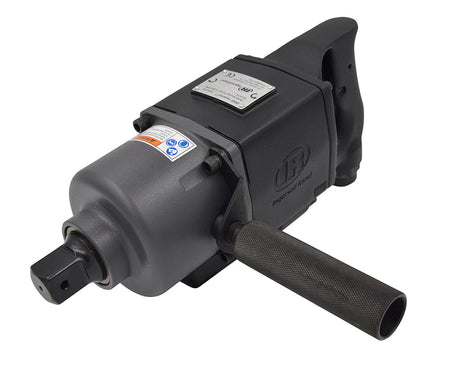 Ingersoll Rand 1" Air Impact Wrench, Industrial Duty, 1600 ft-lb Torque, Thru-hole Retainer, D-handle Inside Trigger – view 2