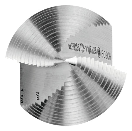 Bosch SDC4 1/4 In. to 7/8 In. High-Speed Steel Turbo Step Drill Bit