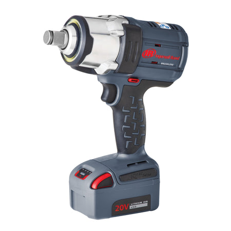Ingersoll Rand 3/4" 20V Cordless Impact Wrench 2 Battery Kit, 1500 ft-lb Torque, Friction Ring-Thru-hole Retainer – view 3