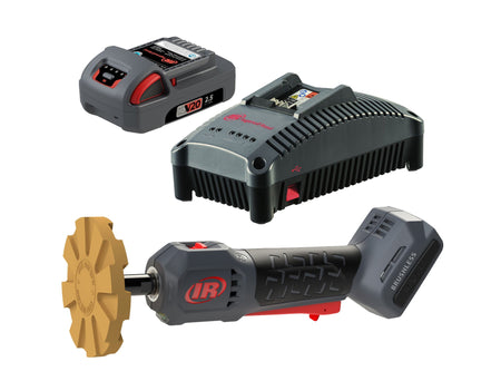 Ingersoll Rand 20V Cordless Adhesive Remover 1 Battery Kit, 4" Pad, 3700 RPM – G3241-K1