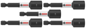 Bosch ITNS382B 5 pc. Impact Tough™ 2-9/16 In. x 3/8 In. Nutsetter (Bulk Pack)
