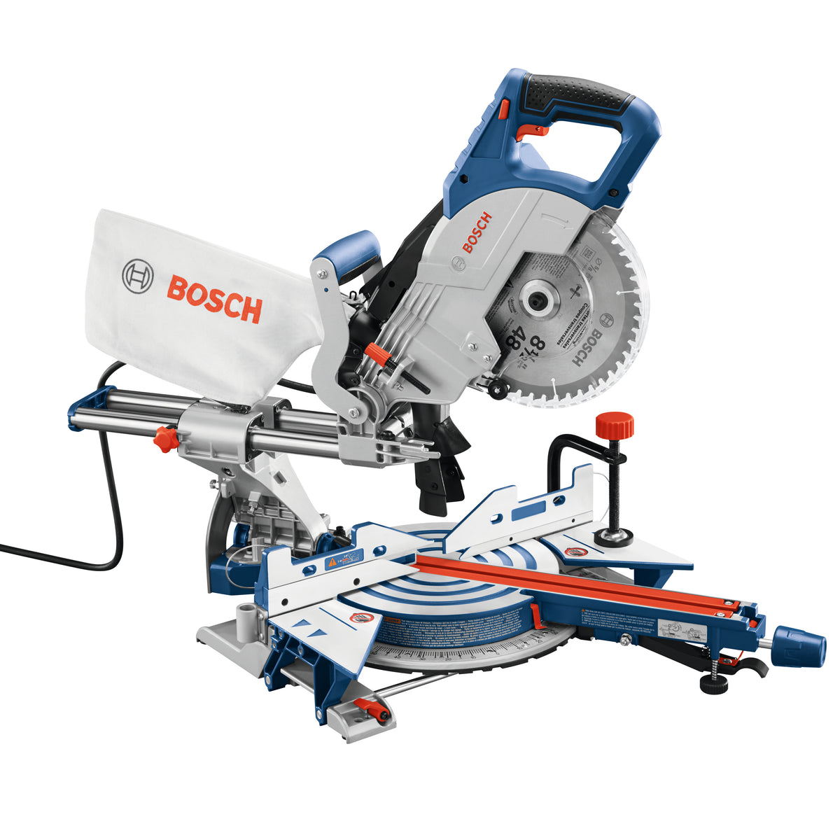 Bosch CM8S 8-1/2 In. Single-Bevel Slide Miter Saw