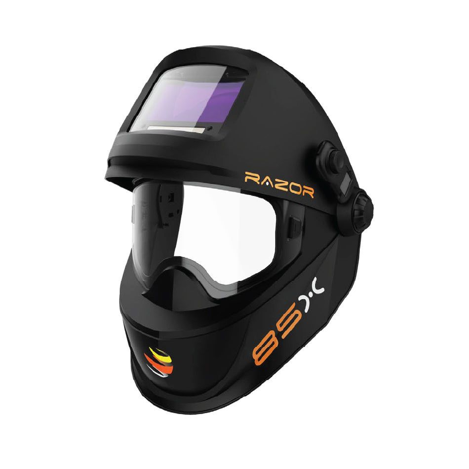 Razorweld RW85X Flip-Up Auto-Darkening Welding Helmet with Grind Lens – RW85X