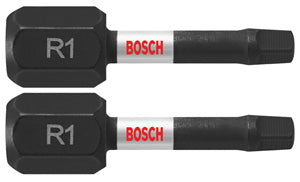 Bosch ITSQ1102 2 pc. Impact Tough™ 1 In.Square #1 Insert Bits