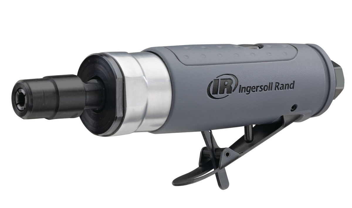 Ingersoll Rand Air Die Grinder, 25,000 RPM, 0.33 HP, 1/4" Collet, Rear Exhaust – 308B