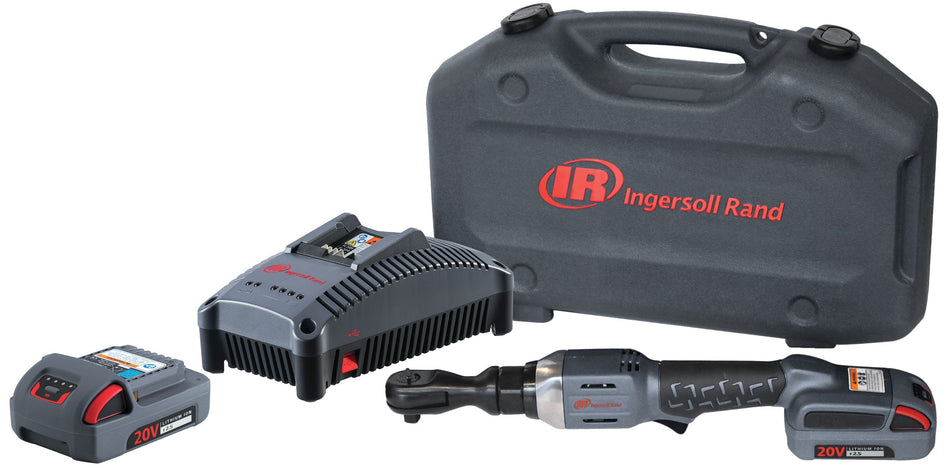 Ingersoll Rand 1/2" 20V Cordless Ratchet Wrench 2 Battery Kit, 54 ft-lb, 225 RPM – R3150-K22